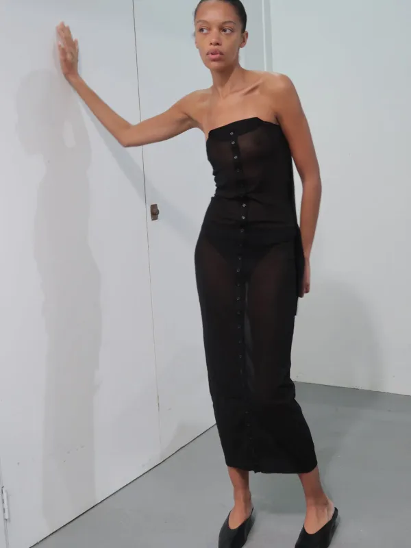 no 2396 / Folded Button Dress made by Paloma Wool