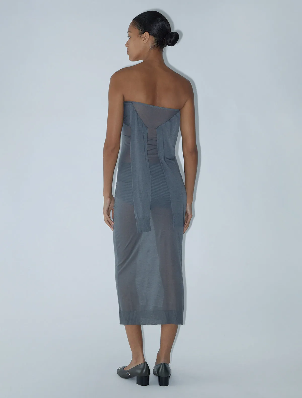 no 2397 / Folded V-Neck Dress sold by Paloma Wool product image thumbnail 5