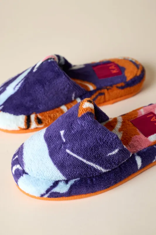 Gaia Slippers - Purple sold by Kai Collective