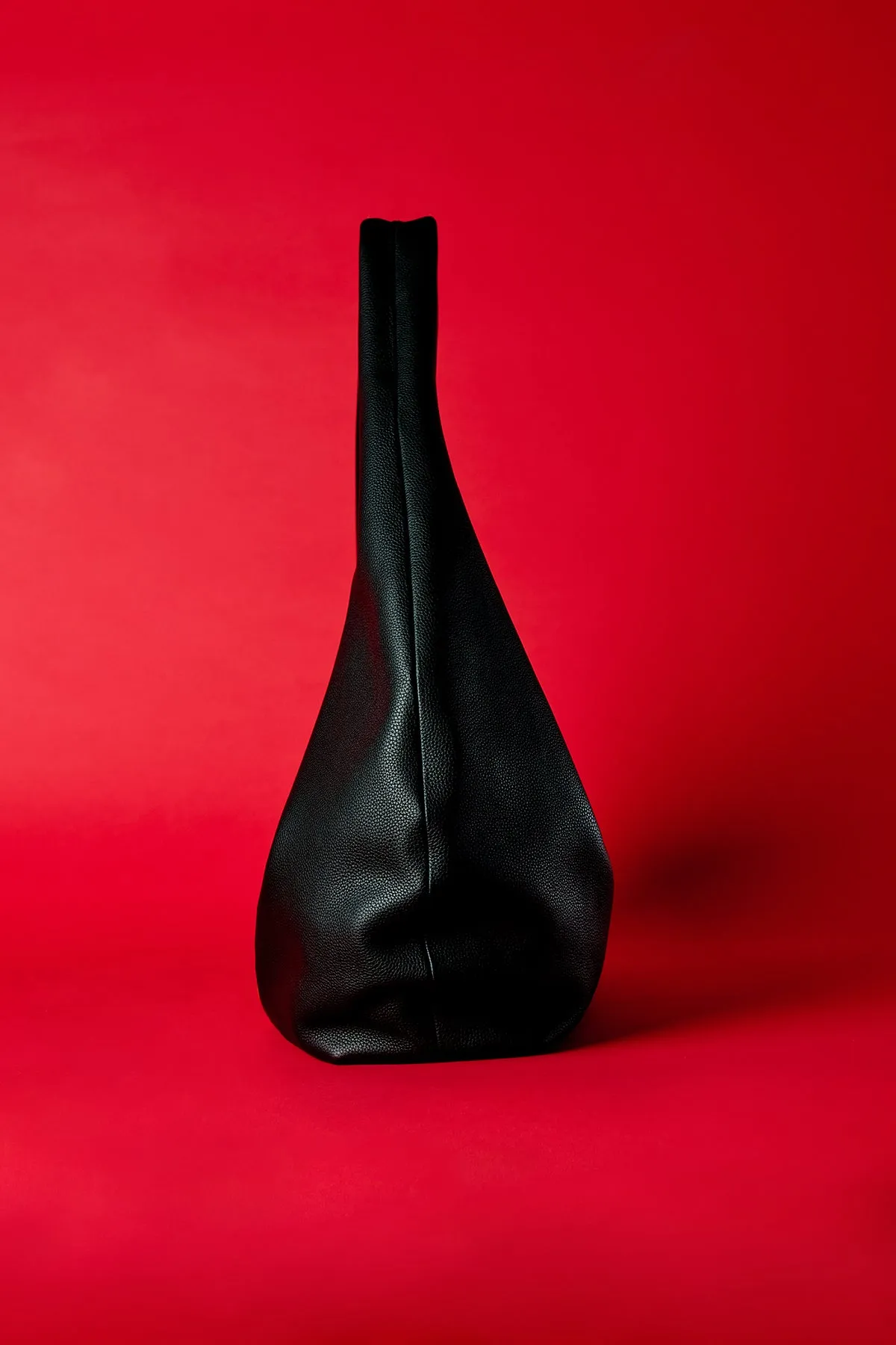 London Togo Leather Maxi Handbag - Black sold by Kai Collective product image thumbnail 4