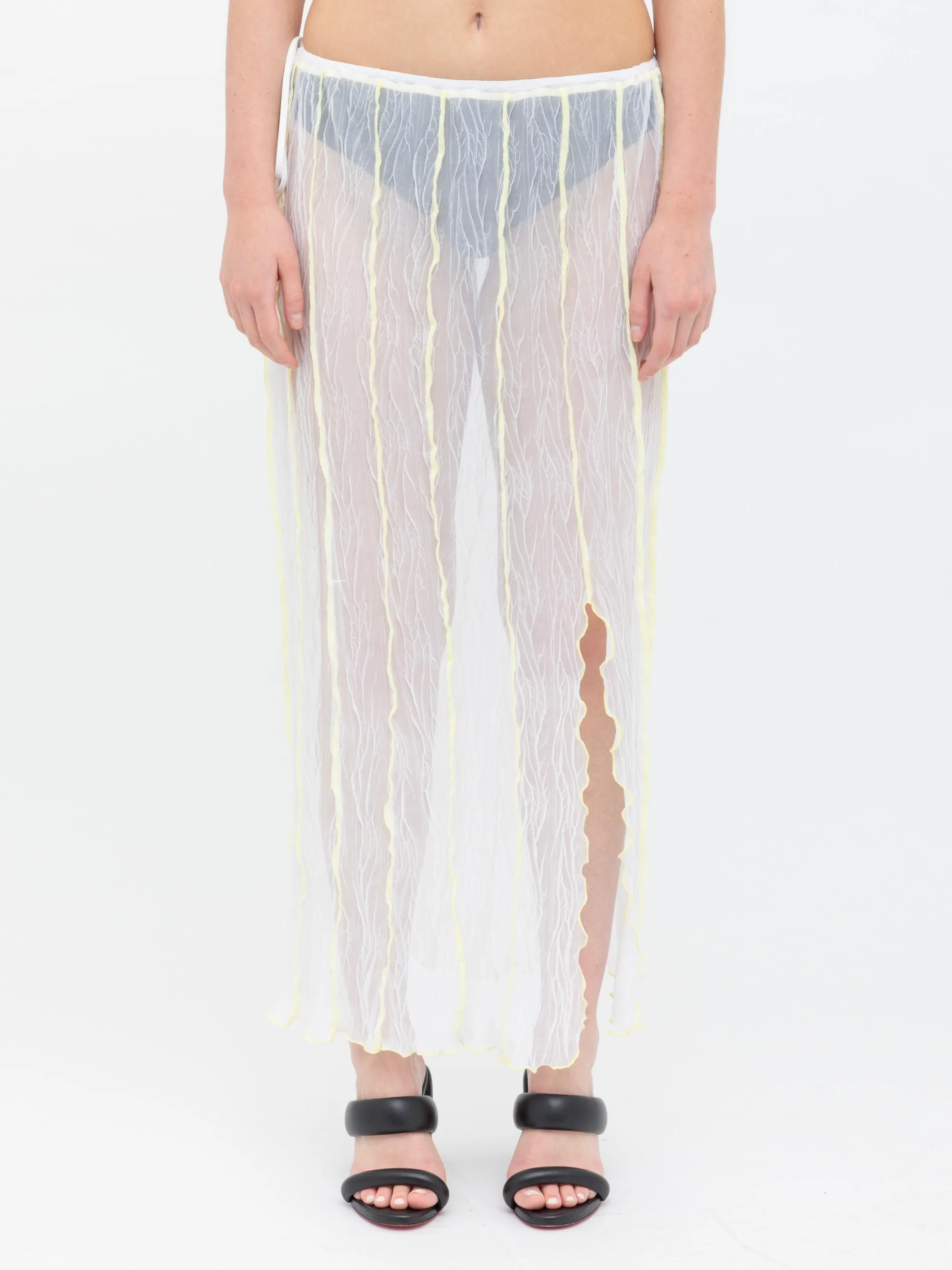 Crumpled Long Skirt sold by Ester Manas