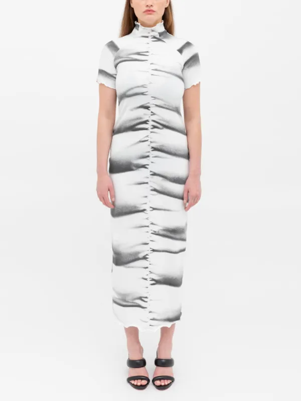 Cotton Jersey Print Long Dress sold by Ester Manas