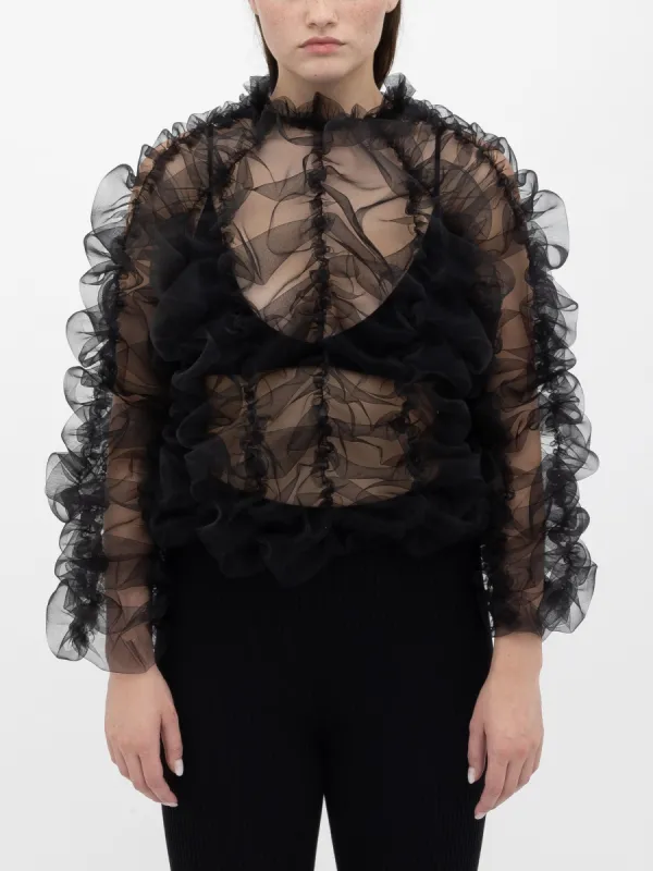 Ruched Puffy Top sold by Ester Manas