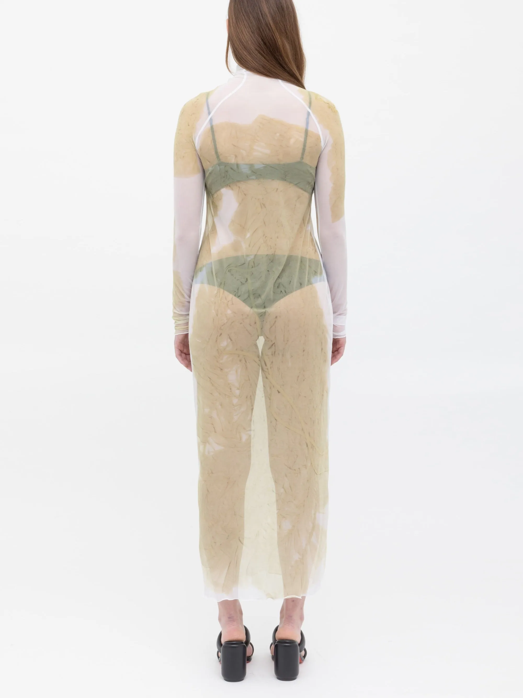 Mesh Print Long Dress sold by Ester Manas product image thumbnail 3