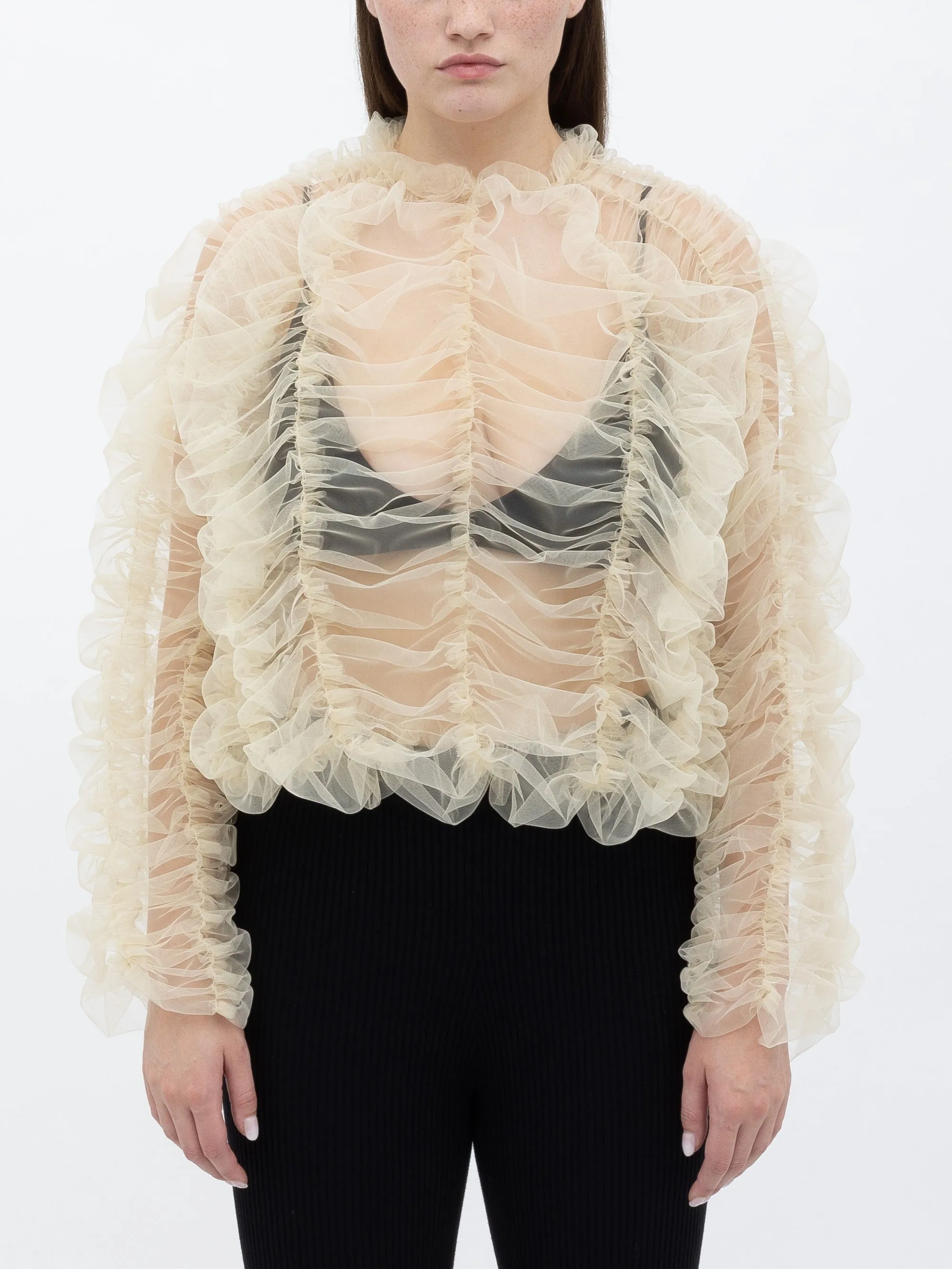 Ruched Puffy Top sold by Ester Manas