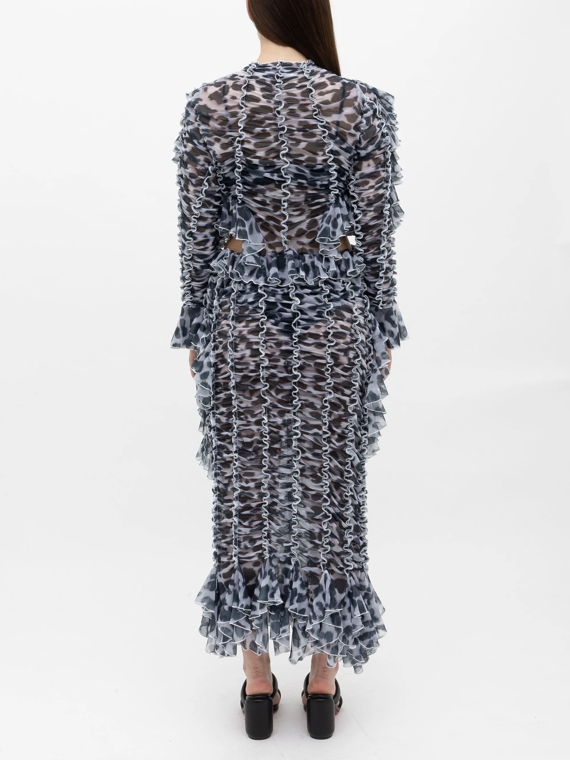 Dalmatian Signature Peephole Ruched Dress sold by Ester Manas product image thumbnail 3