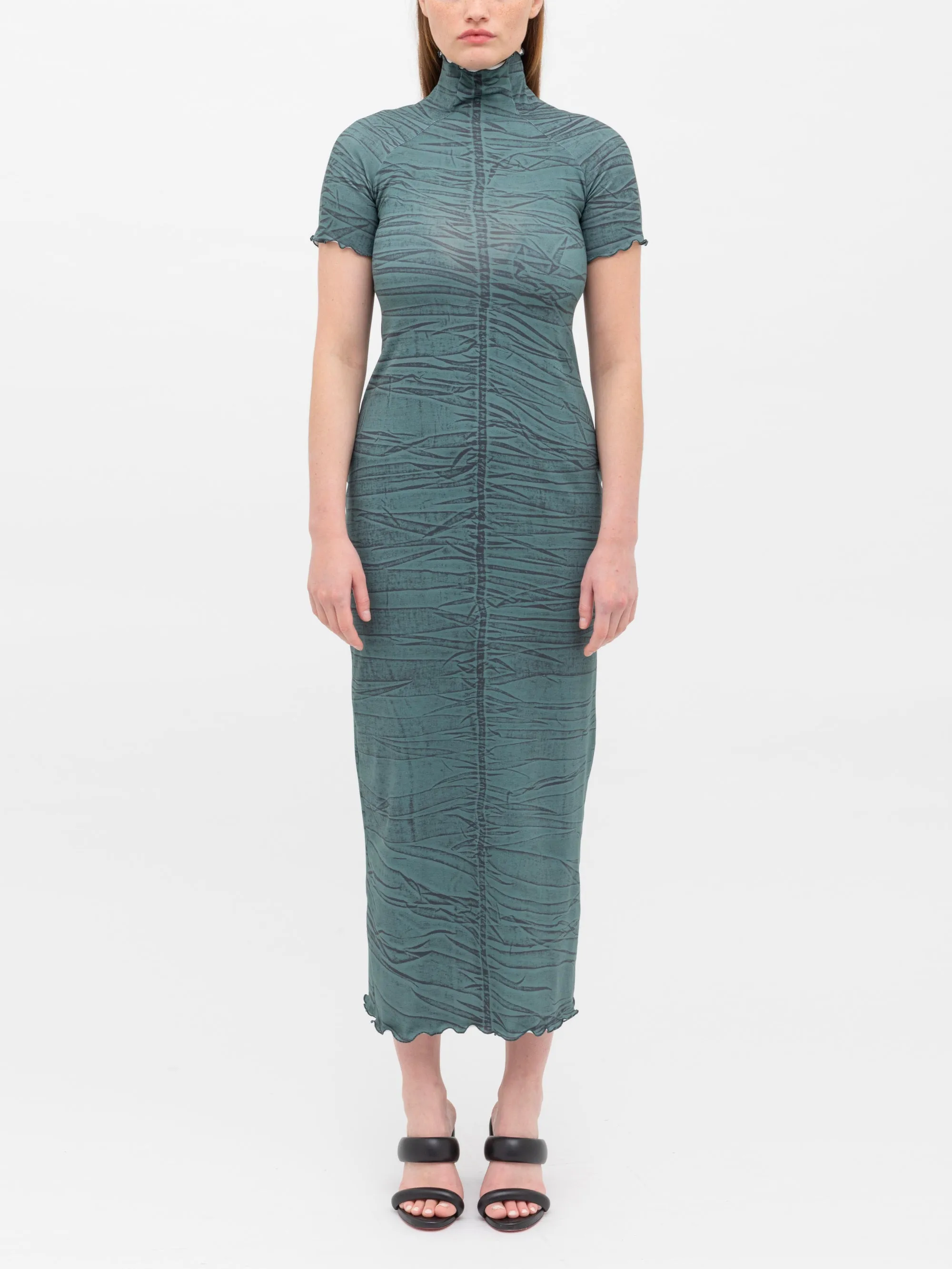 Cotton Jersey Print Long Dress sold by Ester Manas