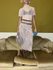 Blossom Pink Sequin Skirt sold by Ester Manas