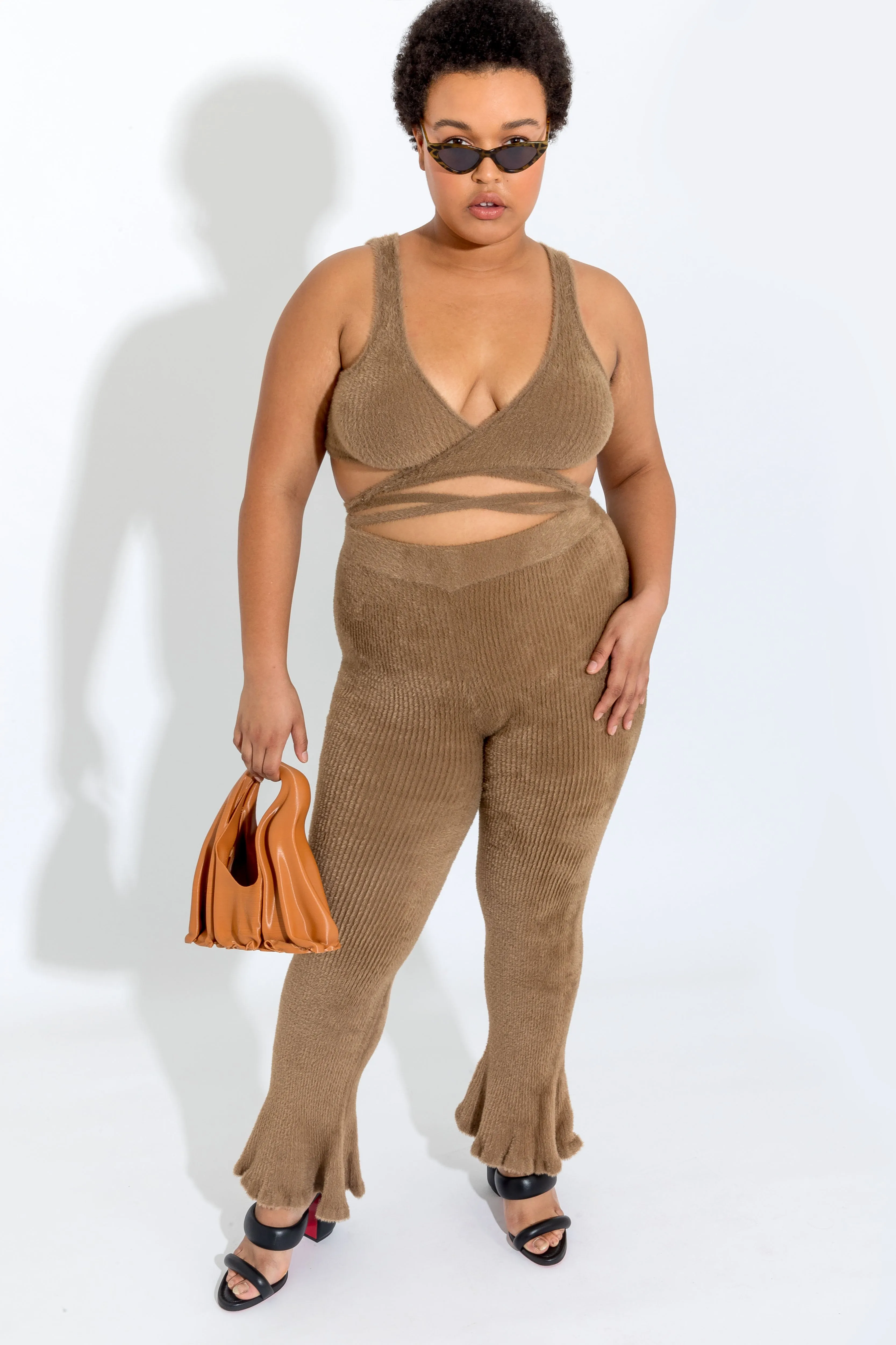 Brown Peephole Bra sold by Ester Manas product image thumbnail 3