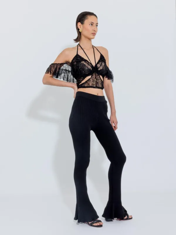 Black Butterfly Top sold by Ester Manas