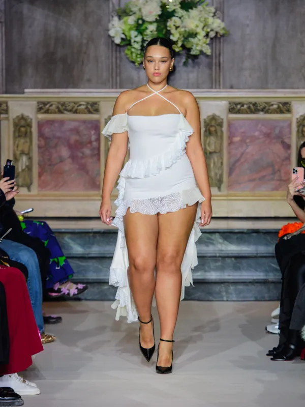 White Carmen Dress sold by Ester Manas