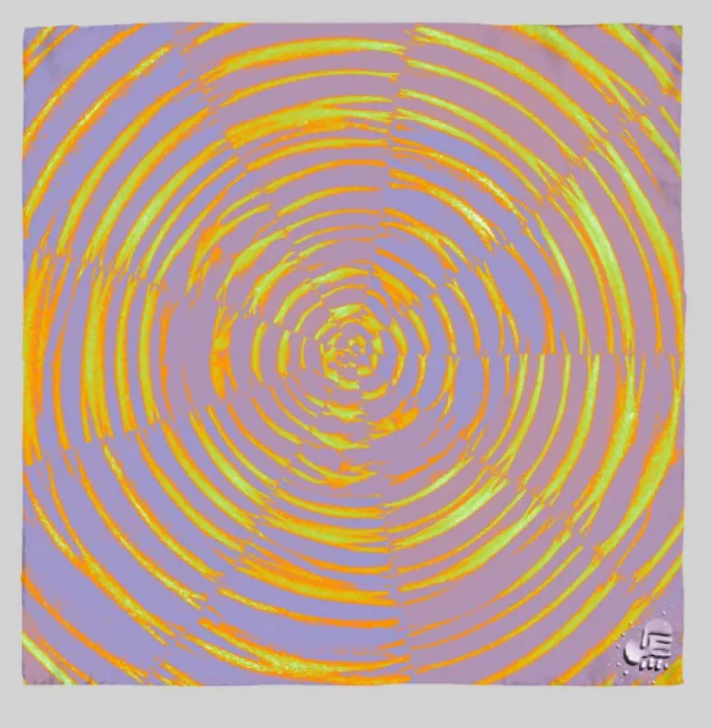 Shibori Radial Scarf sold by Ester Manas