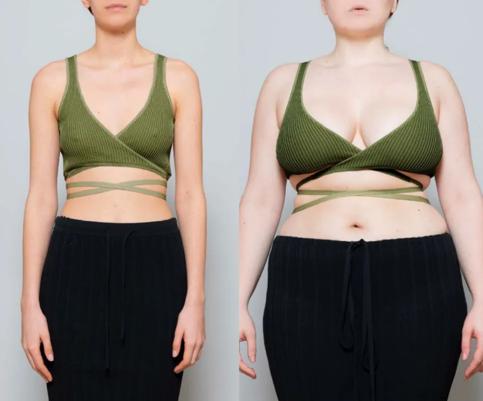 Forest Mini Knit Bra sold by Ester Manas
