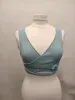 Blue Peephole Knit Bra sold by Ester Manas