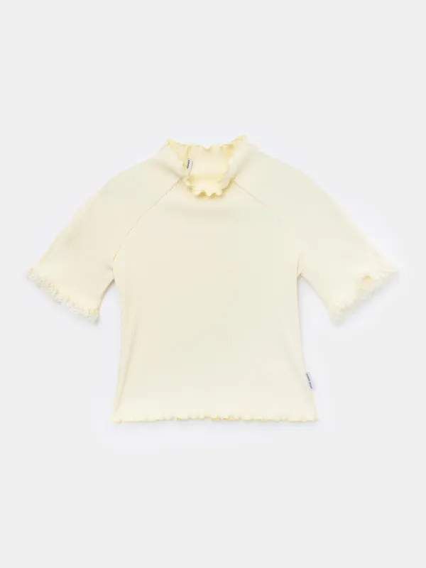 Mimosa Lace Easy Top made by Ester Manas