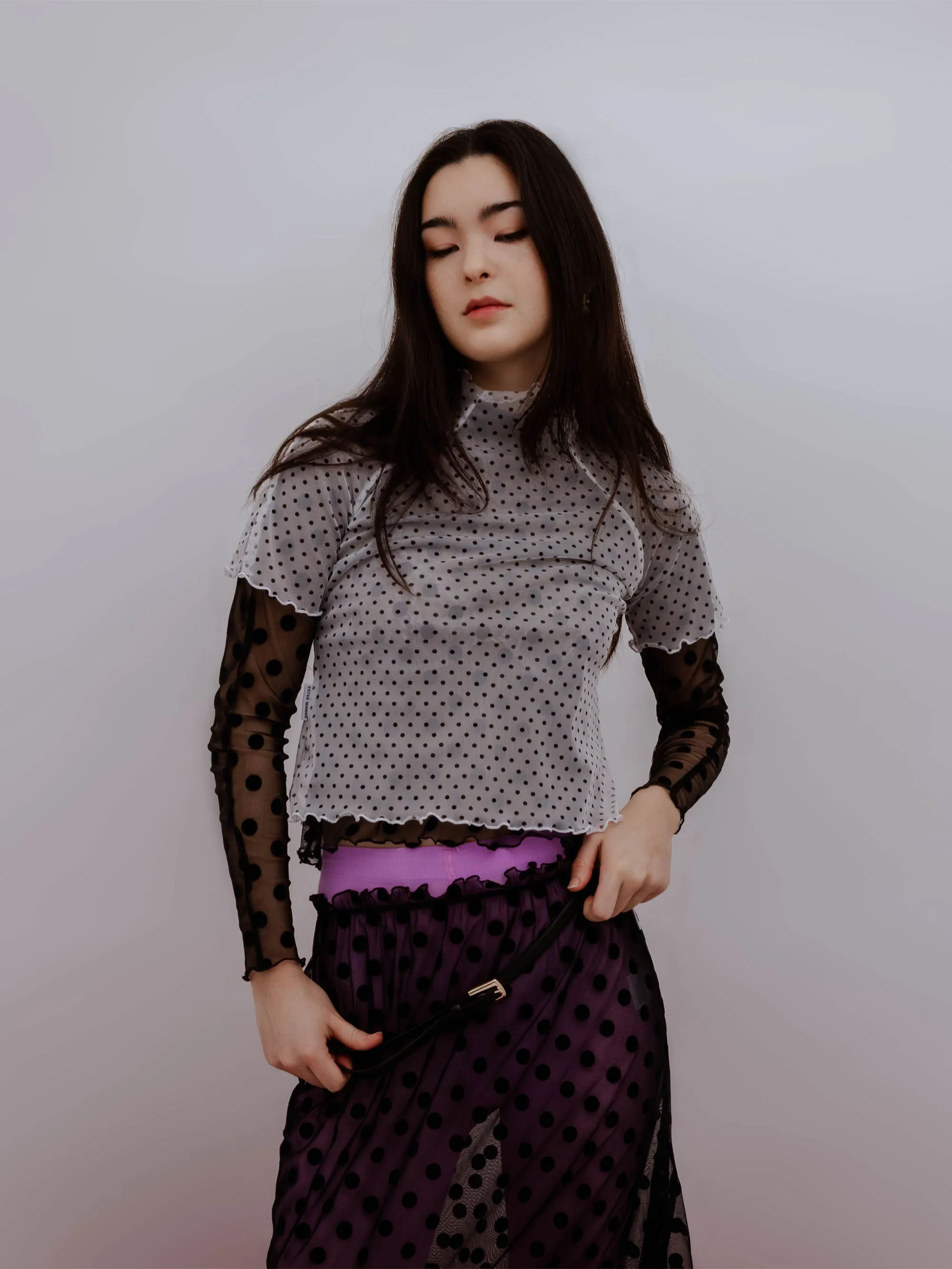 Polka Dots Black Easy Top sold by Ester Manas product image thumbnail 4