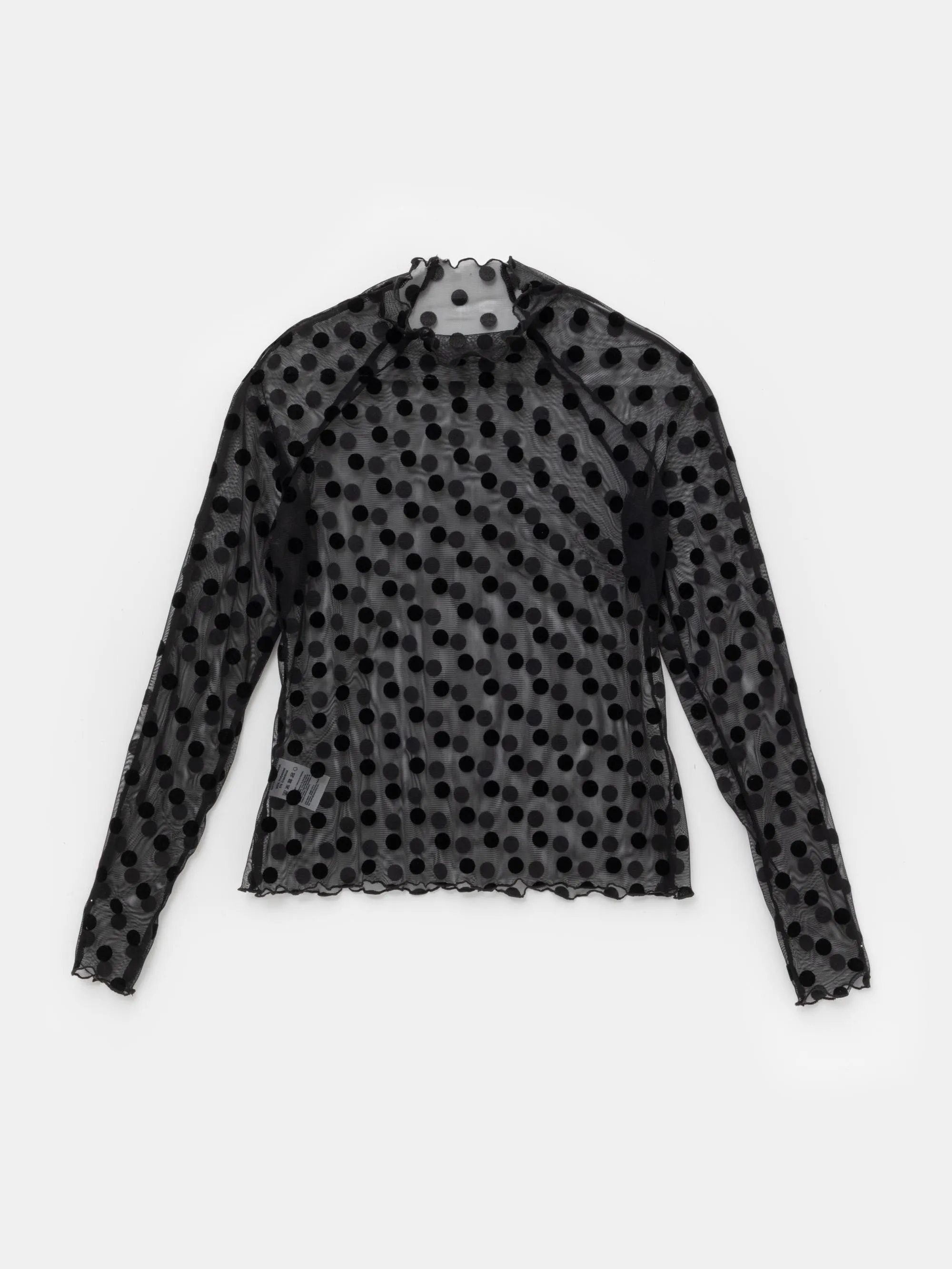 Polka Dots Black Easy Top sold by Ester Manas