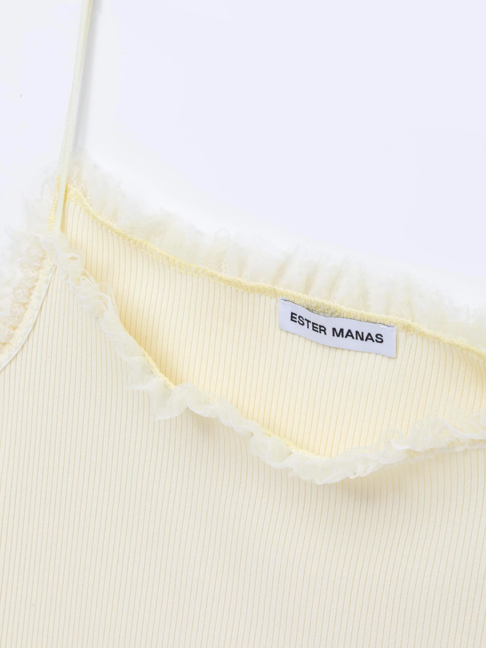 Mimosa Lace Tank Top sold by Ester Manas product image thumbnail 2