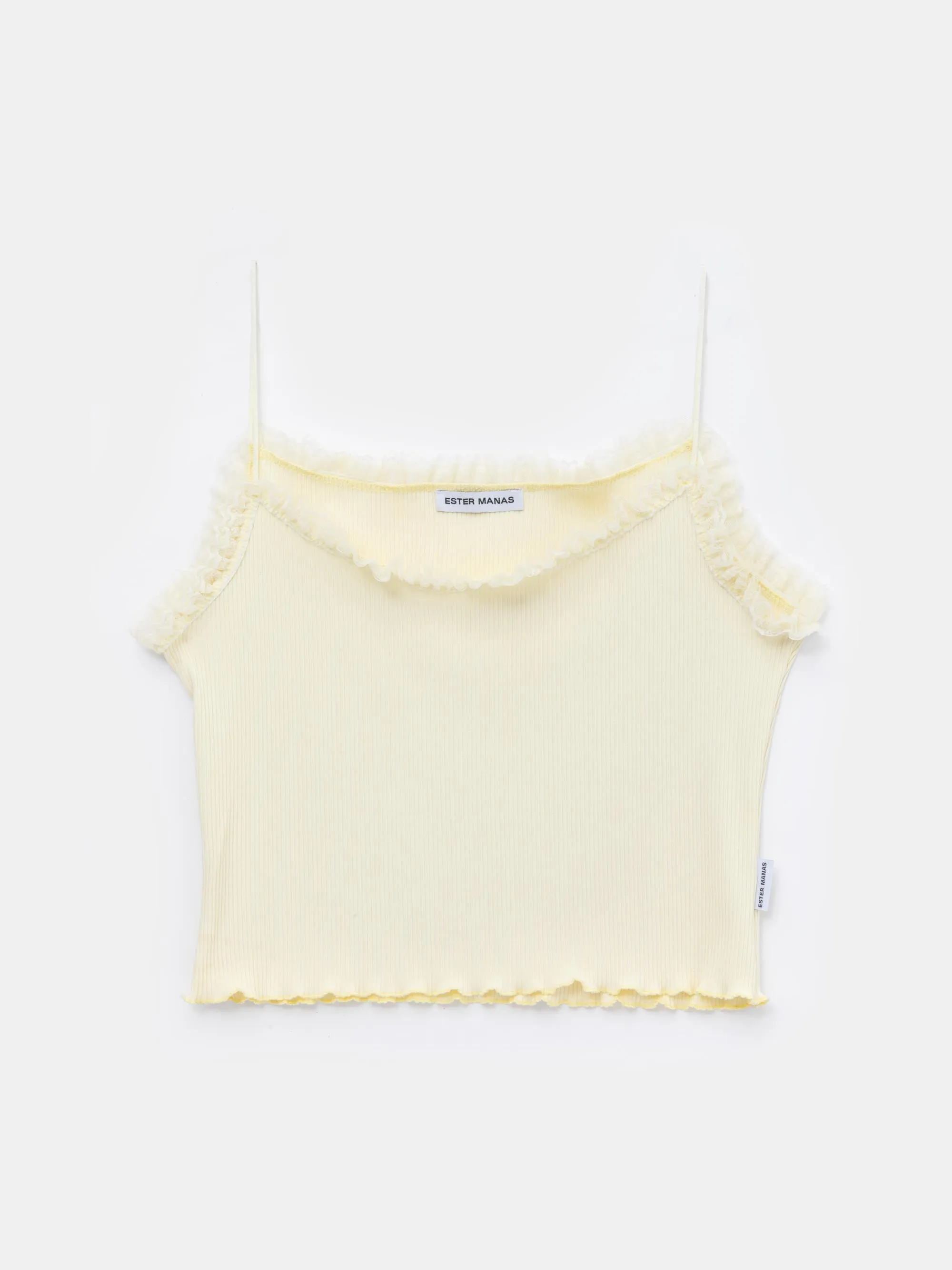 Mimosa Lace Tank Top sold by Ester Manas