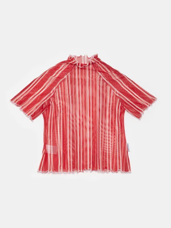 Red Striped Easy Top sold by Ester Manas