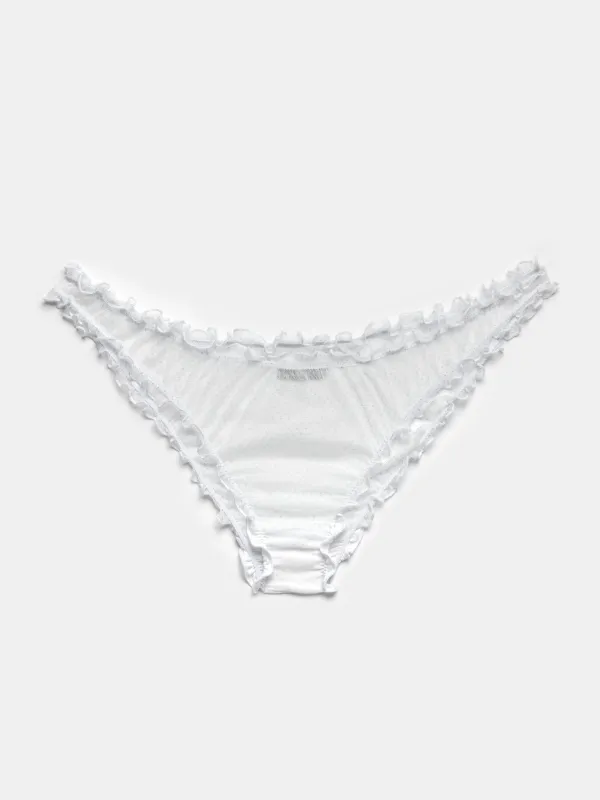 Micro Polka Dots Ruffled Panties sold by Ester Manas