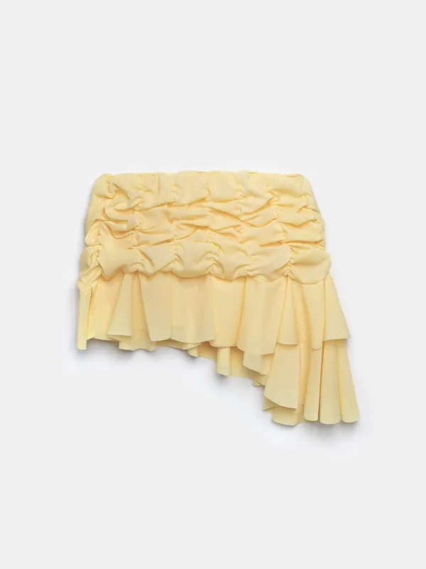 Butter Signature Mini Skirt sold by Ester Manas