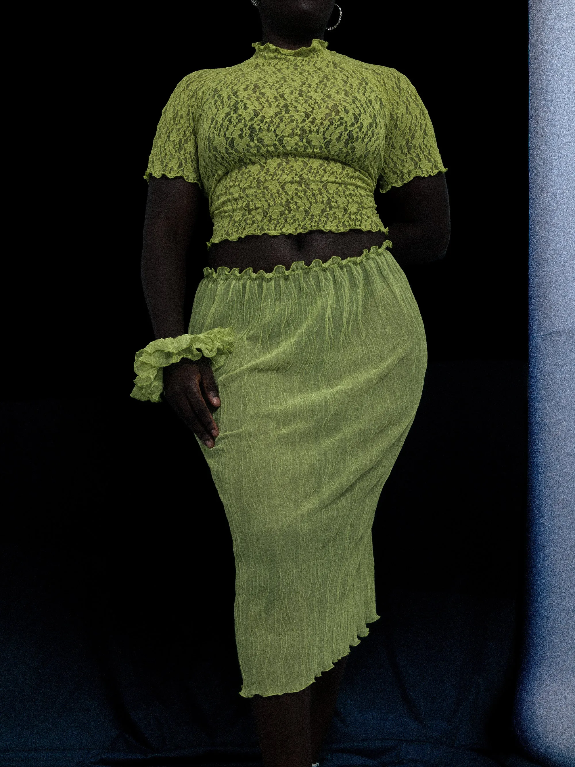 Pistachio Lace Easy Top sold by Ester Manas product image thumbnail 2