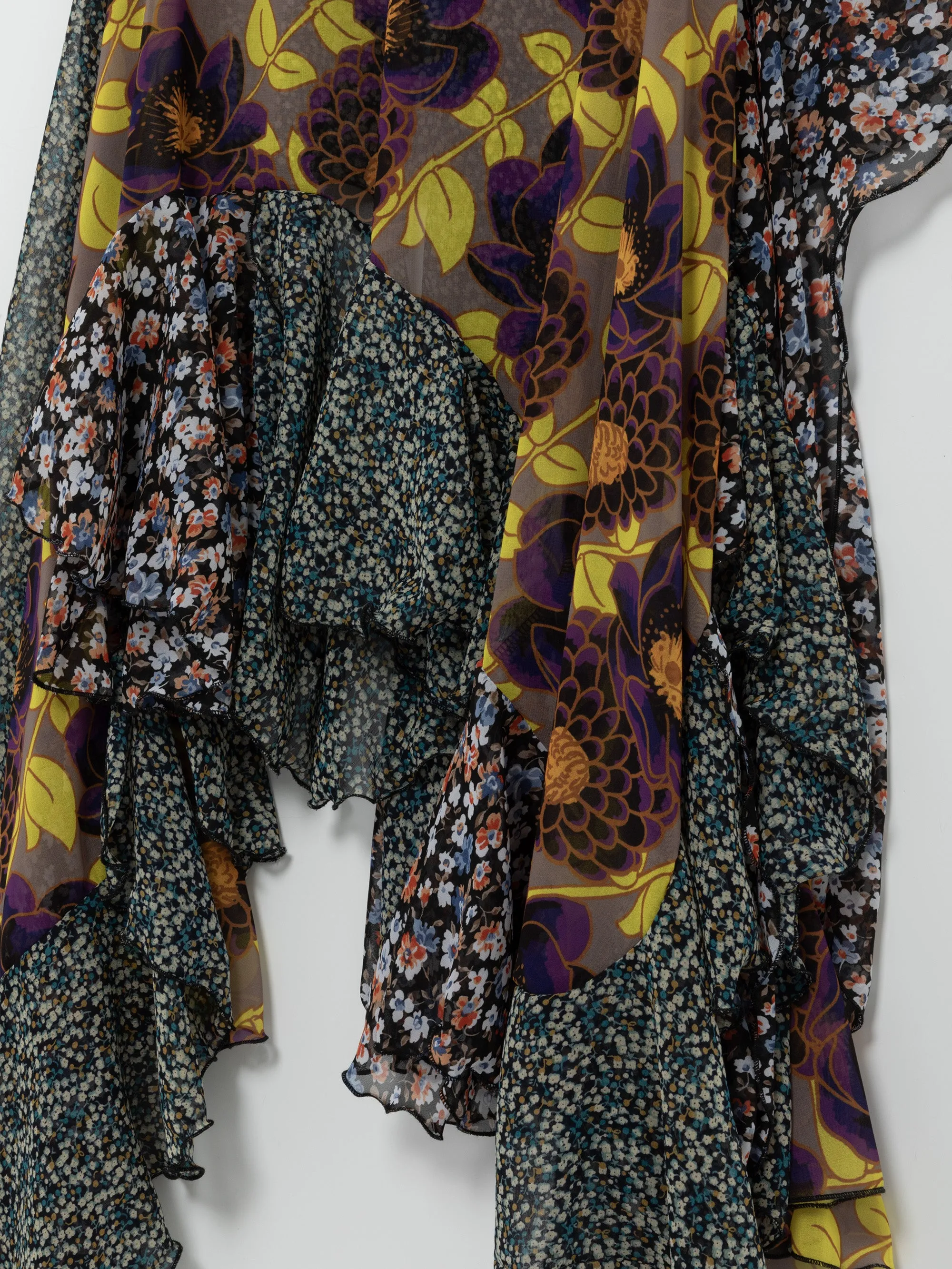 Multi-Flowers Two ways Skirt sold by Ester Manas product image thumbnail 5