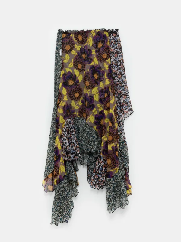 Multi-Flowers Two ways Skirt made by Ester Manas