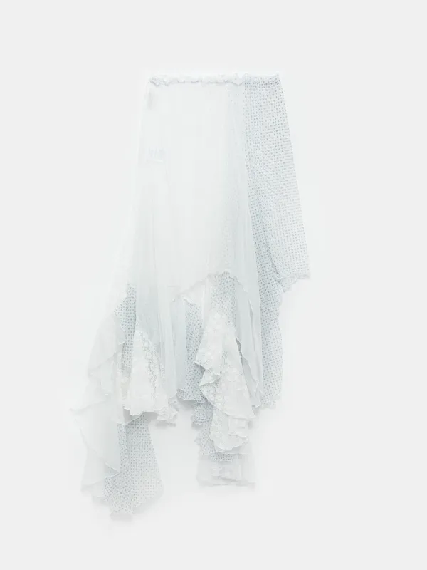 White Two ways Skirt made by Ester Manas