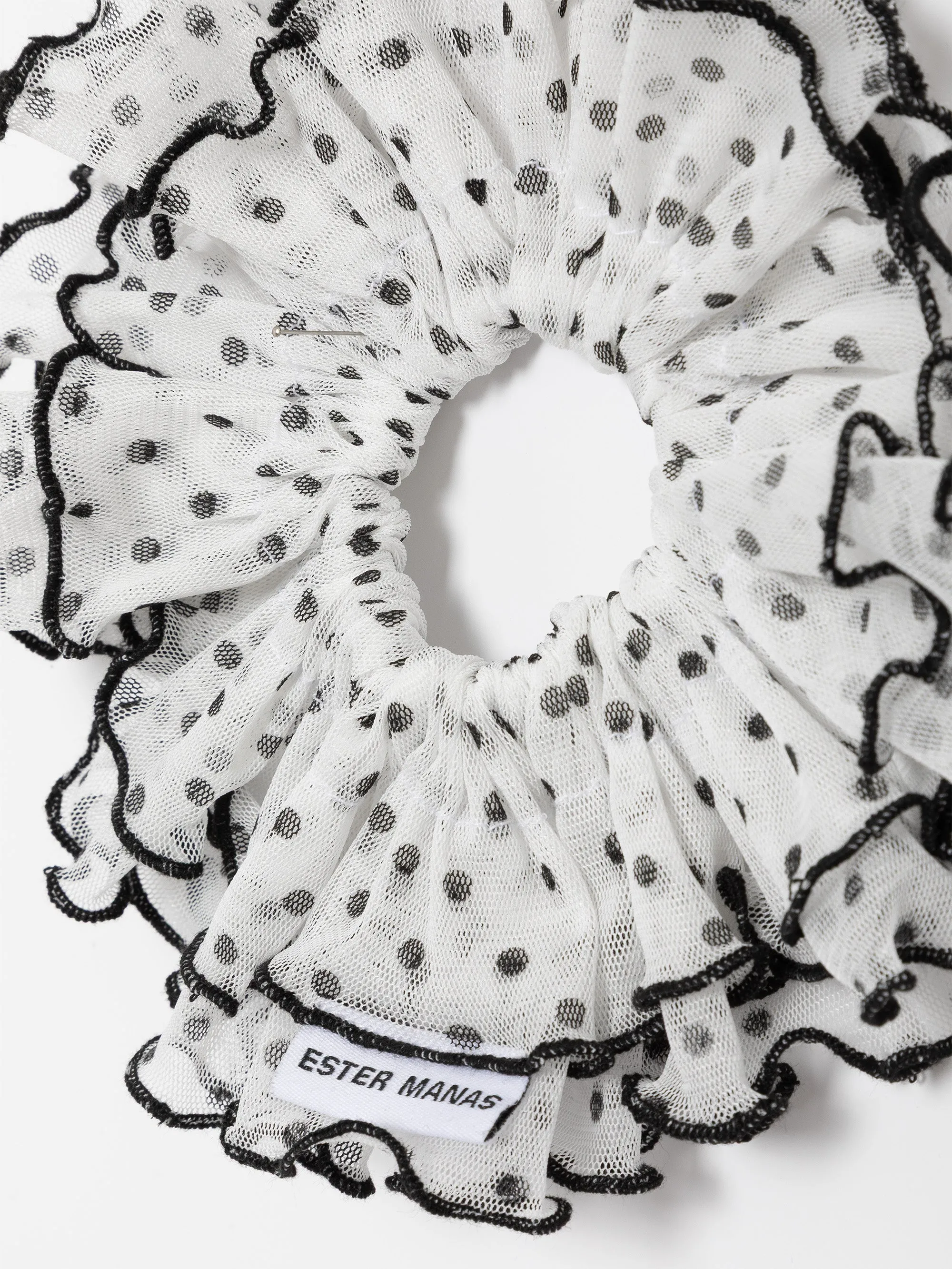 Polka-Dot Cancan Scrunchie sold by Ester Manas product image thumbnail 2