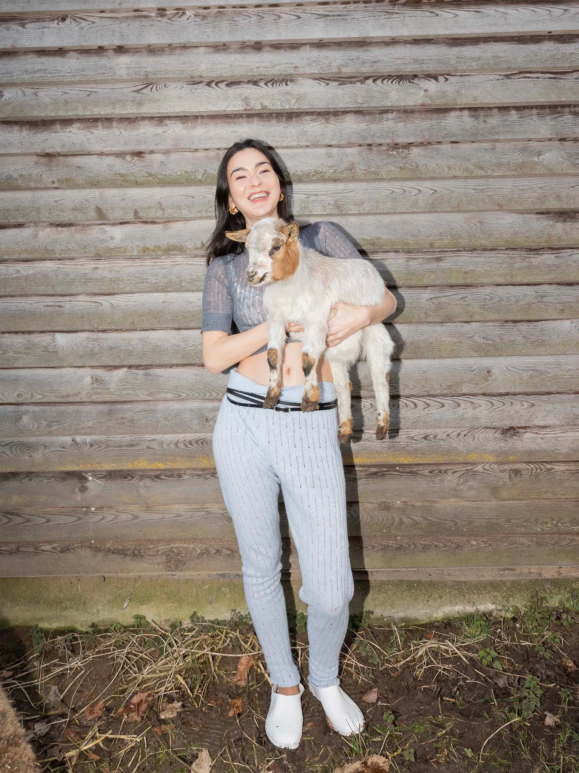 Open-Knit Wool Leggings sold by Ester Manas product image thumbnail 2