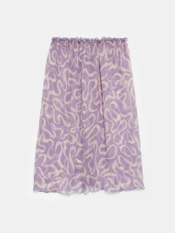 Lilac Waves Easy Skirt made by Ester Manas