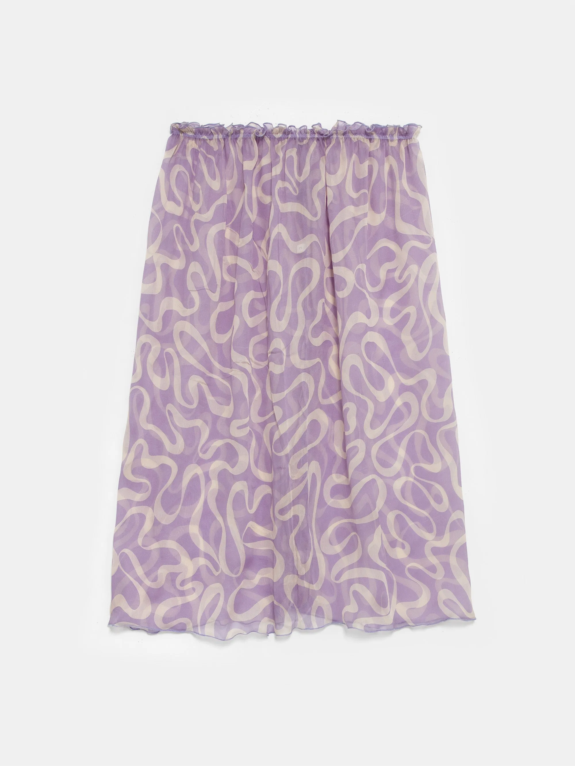 Lilac Waves Easy Skirt sold by Ester Manas