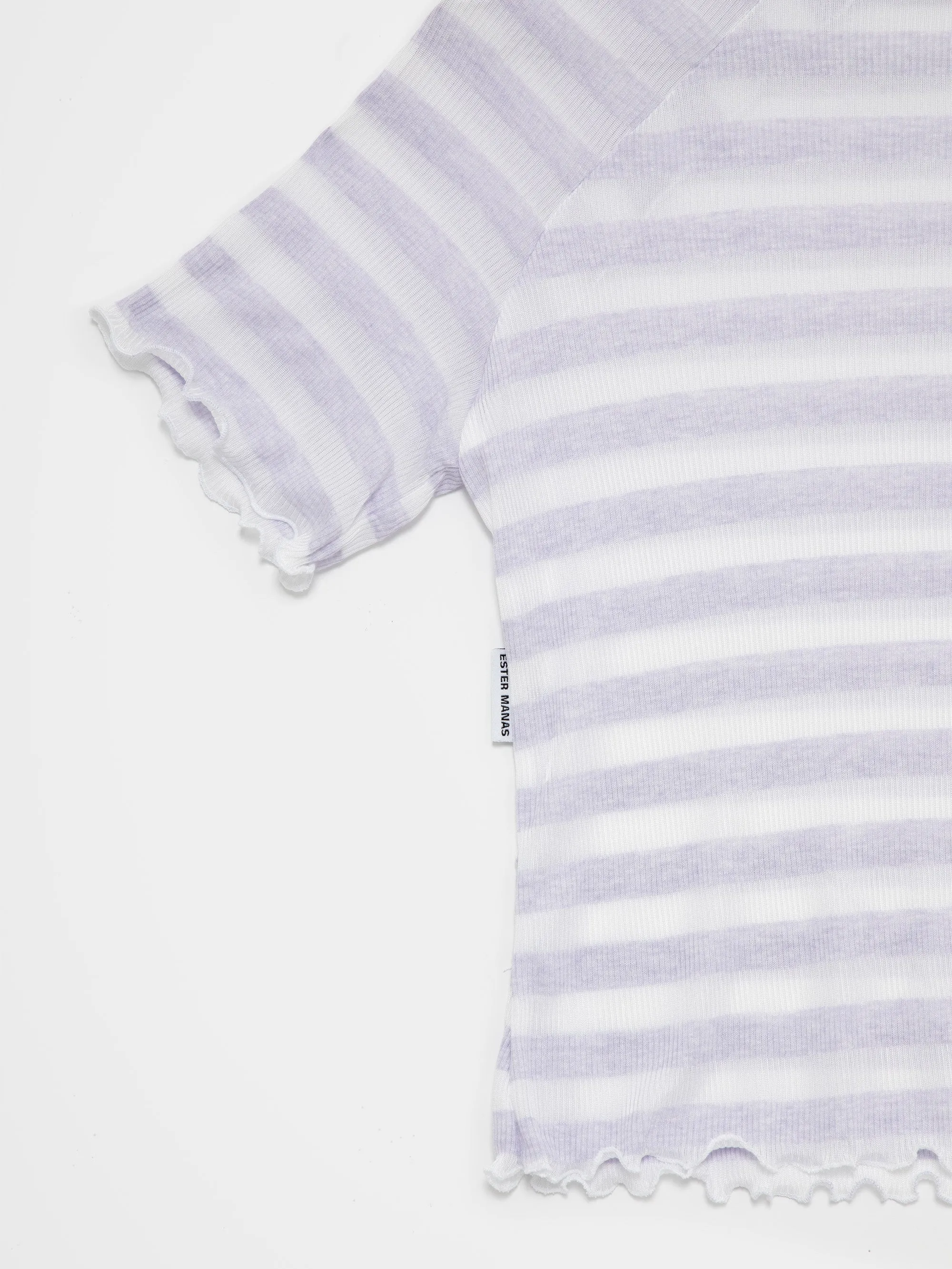Lilac & White Striped Easy Top sold by Ester Manas product image thumbnail 2