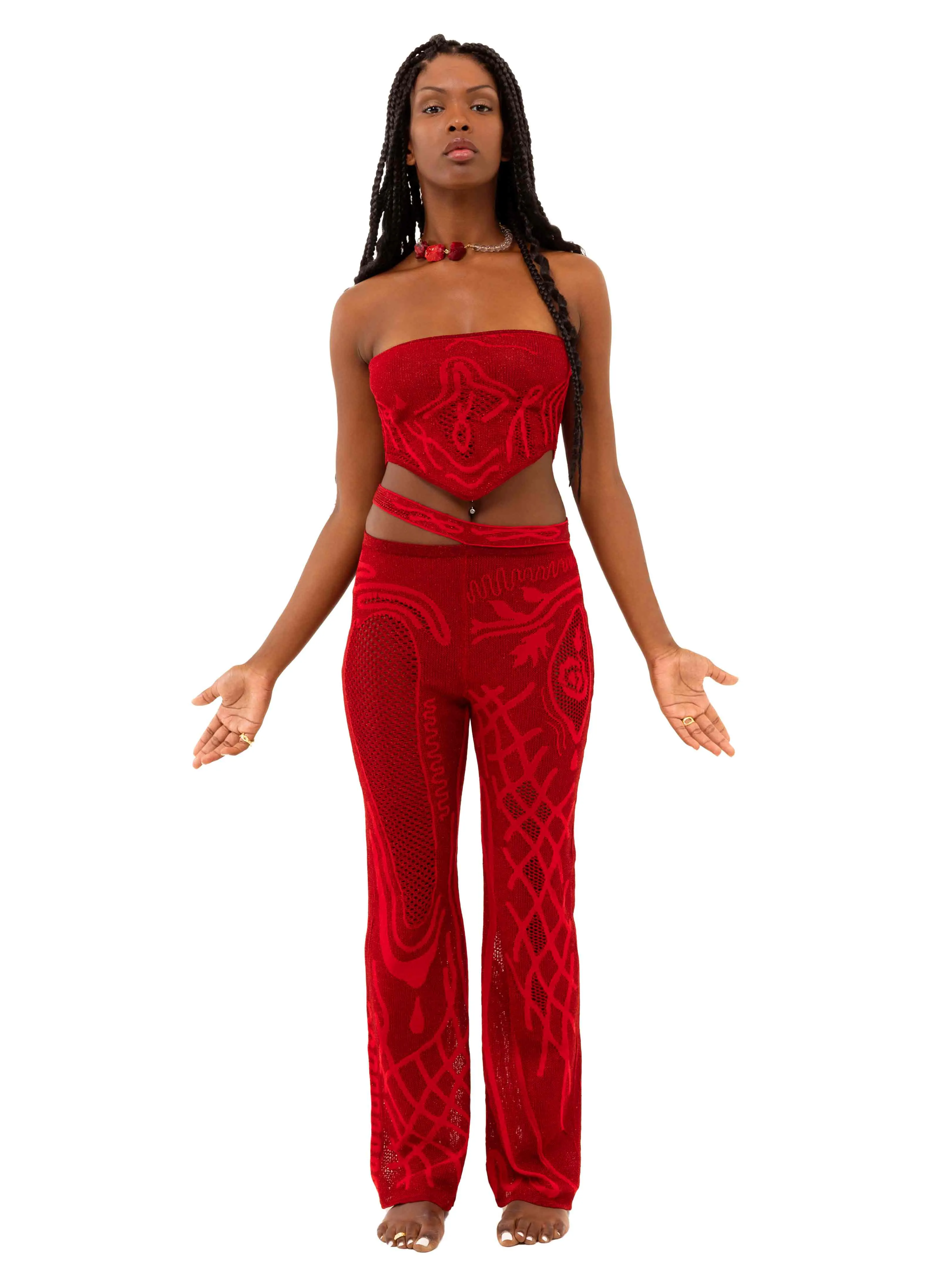 Birthing Venus Knit Top Red sold by Di Petsa product image thumbnail 5