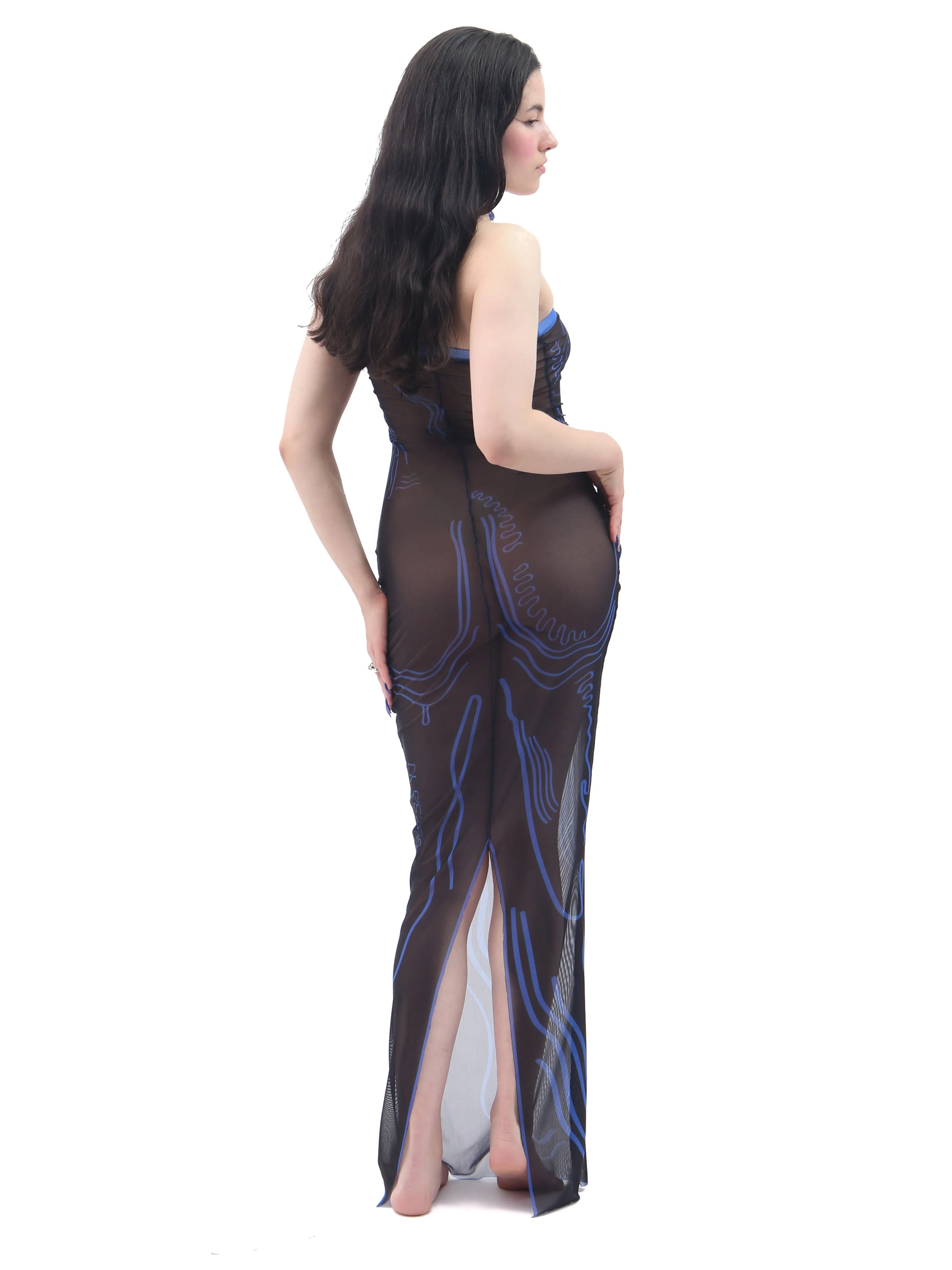 Venus Shell Long Dress sold by Di Petsa product image thumbnail 5