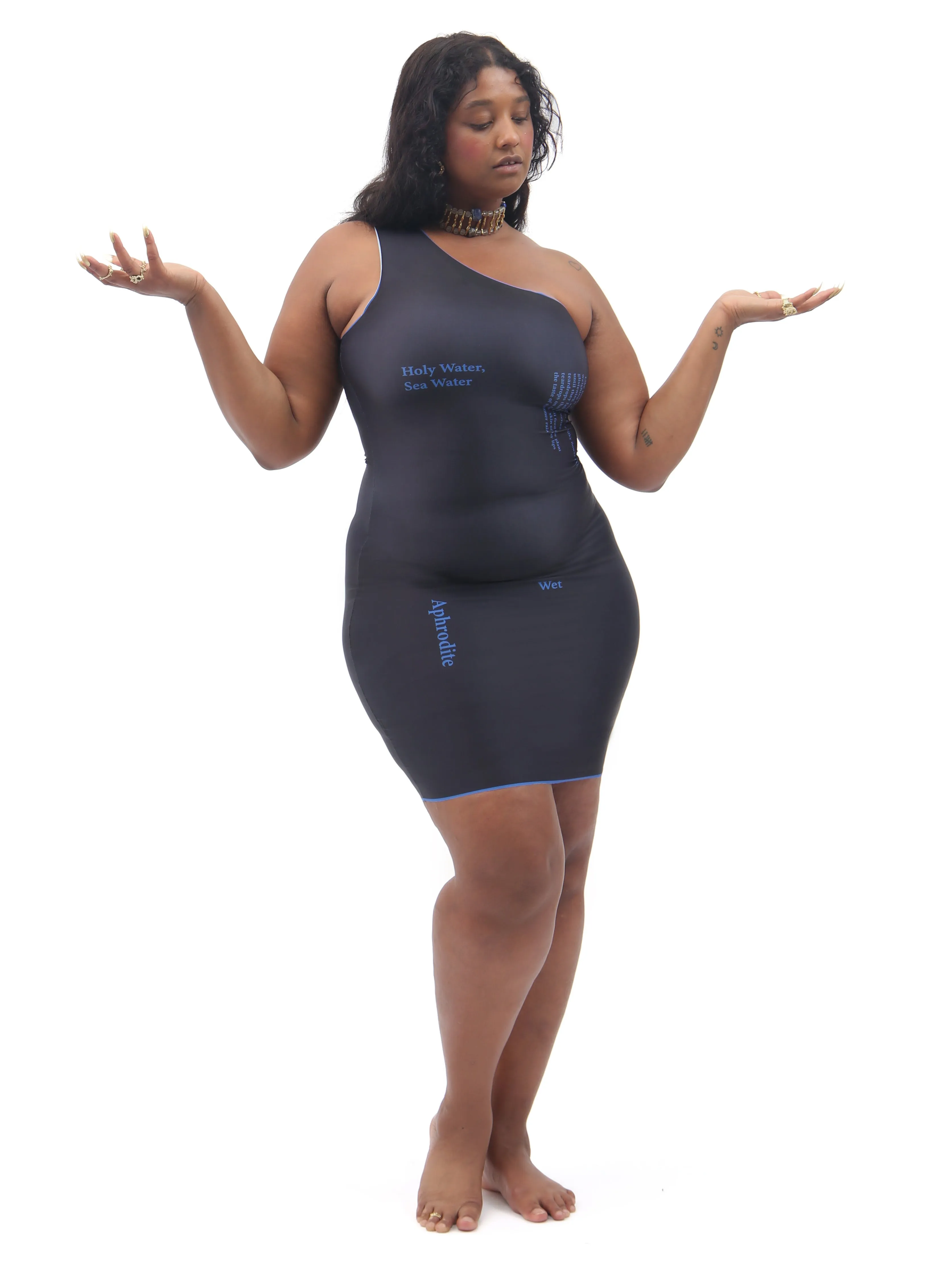 Aphrodite One-shoulder Dress sold by Di Petsa product image thumbnail 3