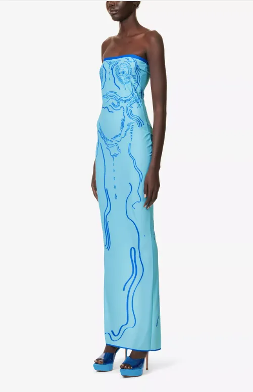 Venus Shell Long Dress sold by Di Petsa product image thumbnail 2
