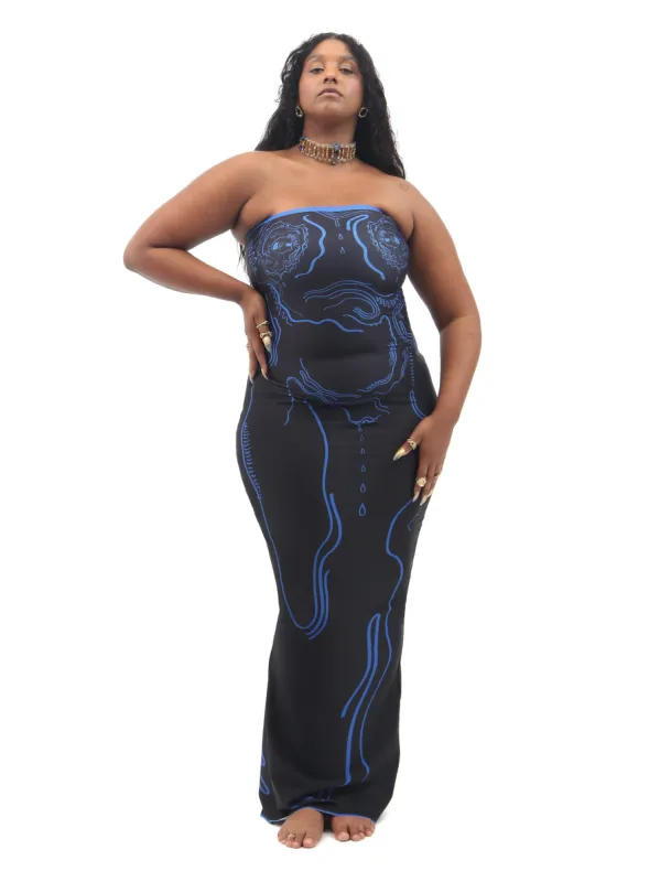 Venus Shell Long Dress made by Di Petsa