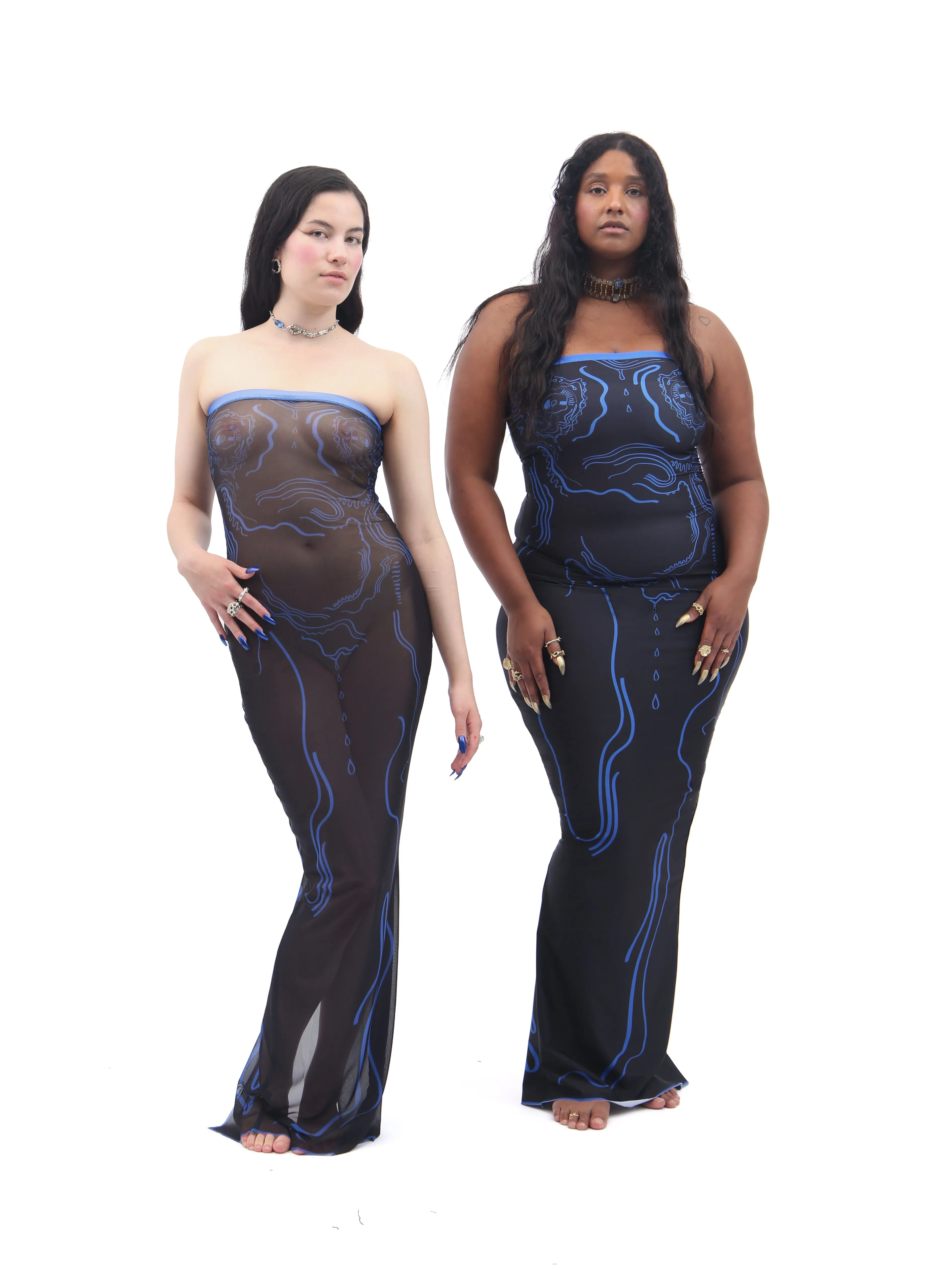Venus Shell Long Dress sold by Di Petsa product image thumbnail 3