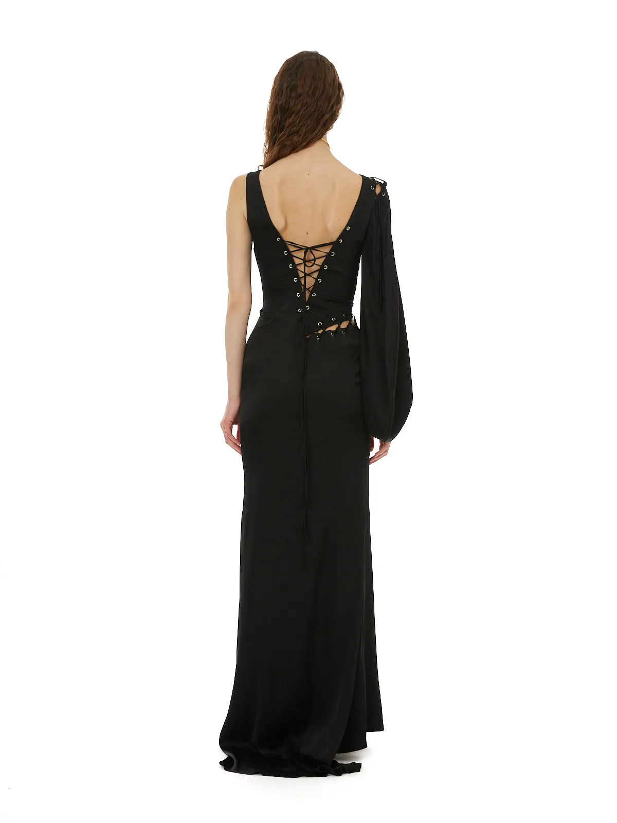 Siren One Sleeve Dress sold by Di Petsa product image thumbnail 4