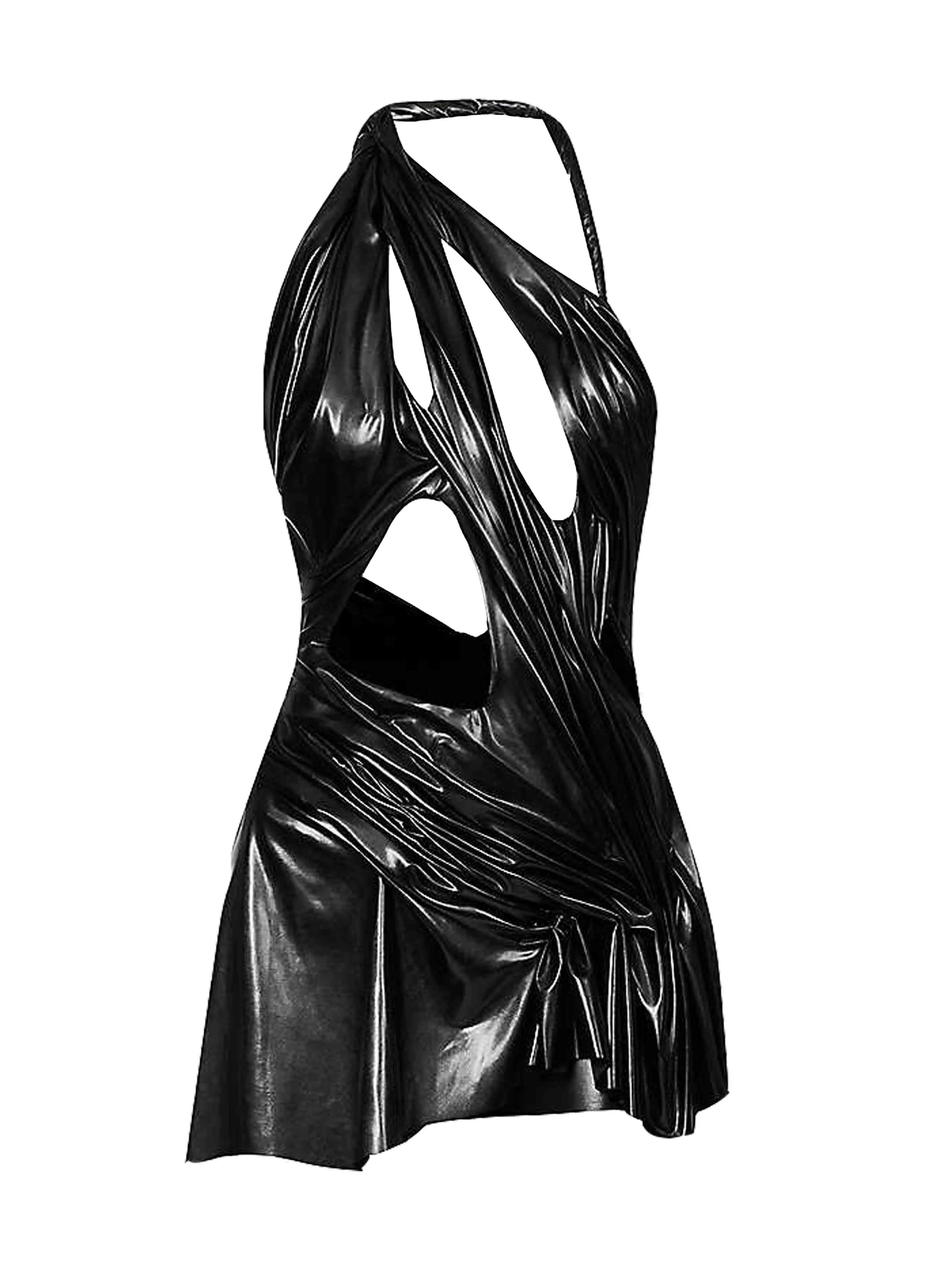 Midnight Mini Dress Black sold by Di Petsa product image thumbnail 5