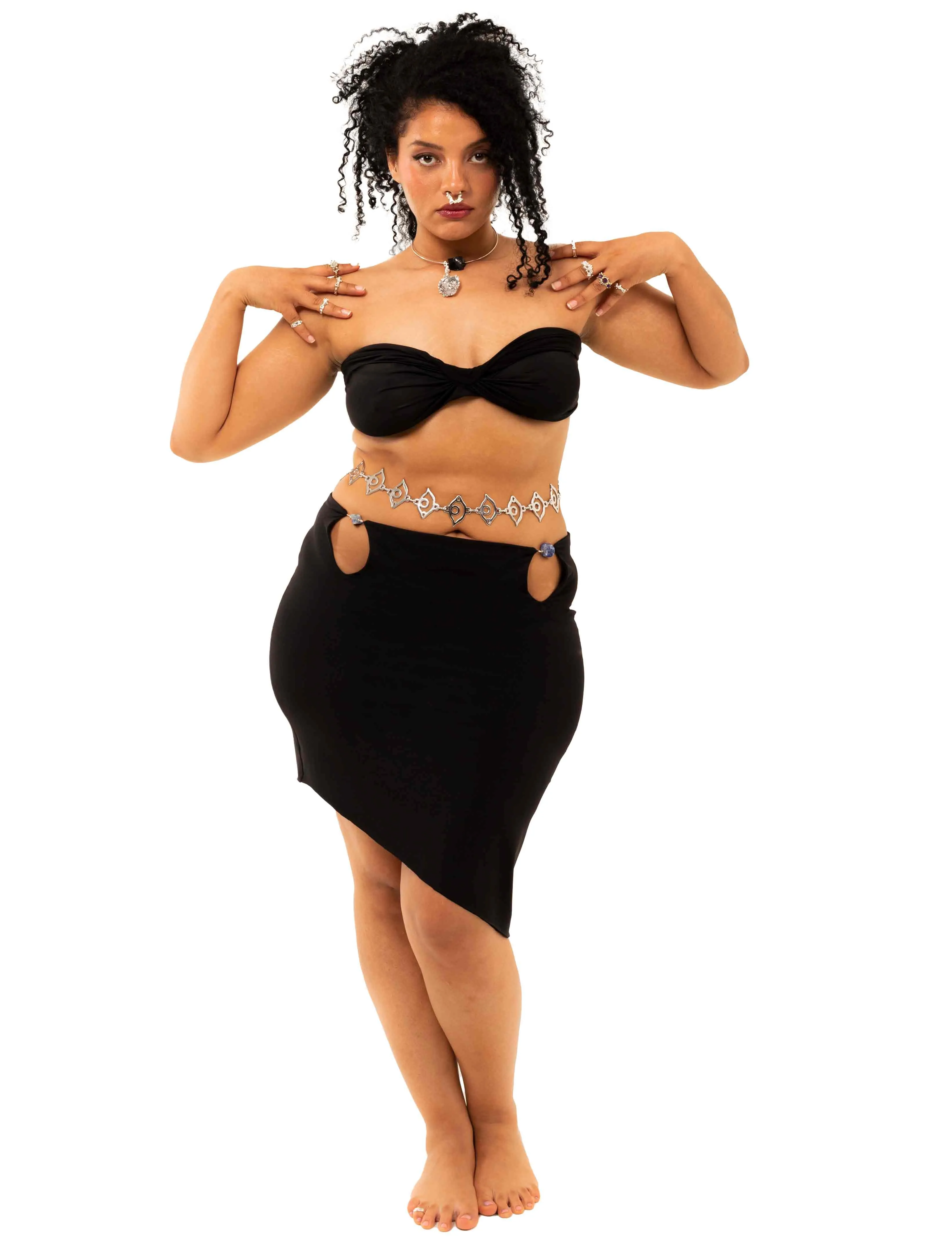 Healing Crystal Mini Skirt sold by Di Petsa product image thumbnail 5