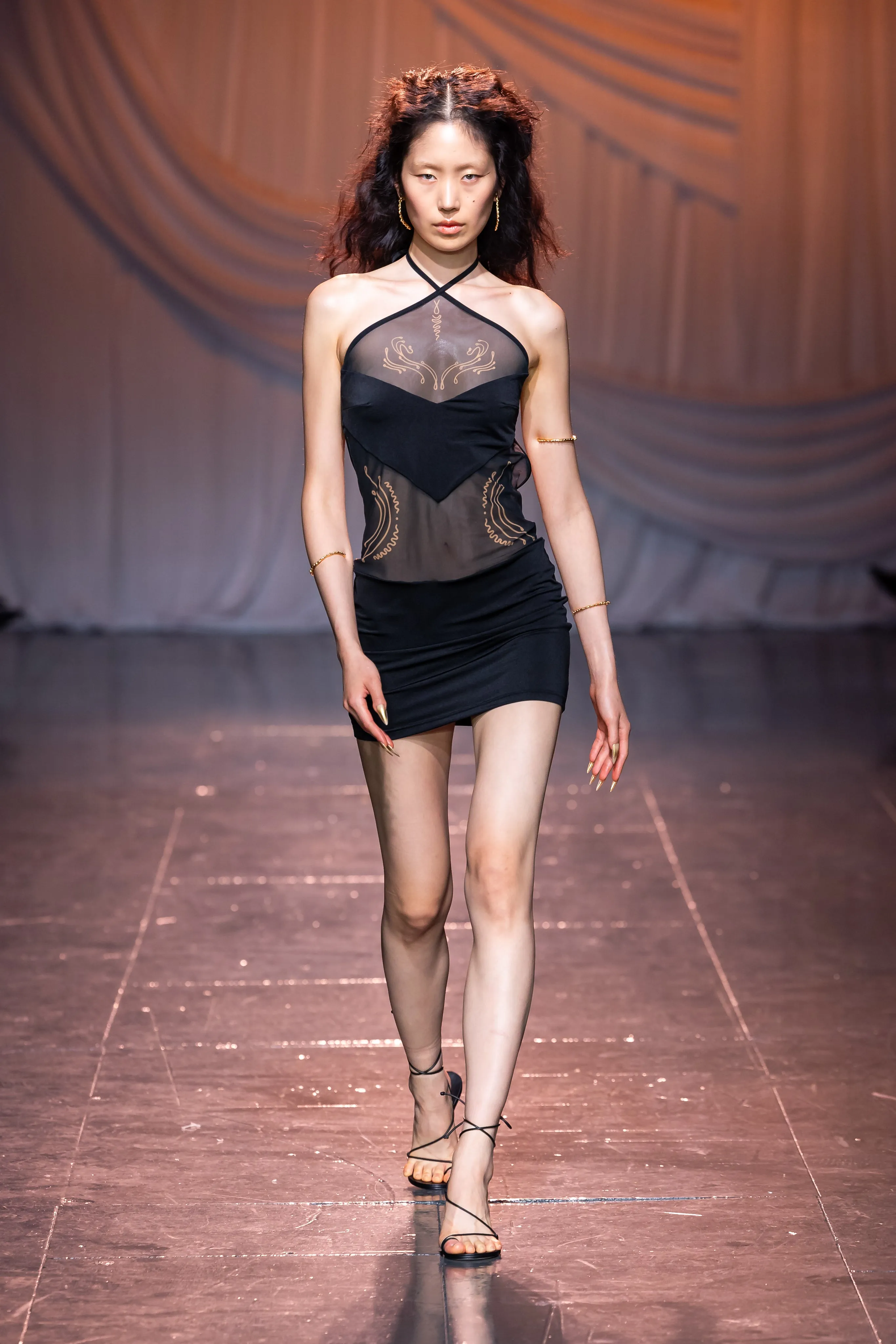 Venus Shell Tattoo Mini Dress sold by Di Petsa product image thumbnail 2