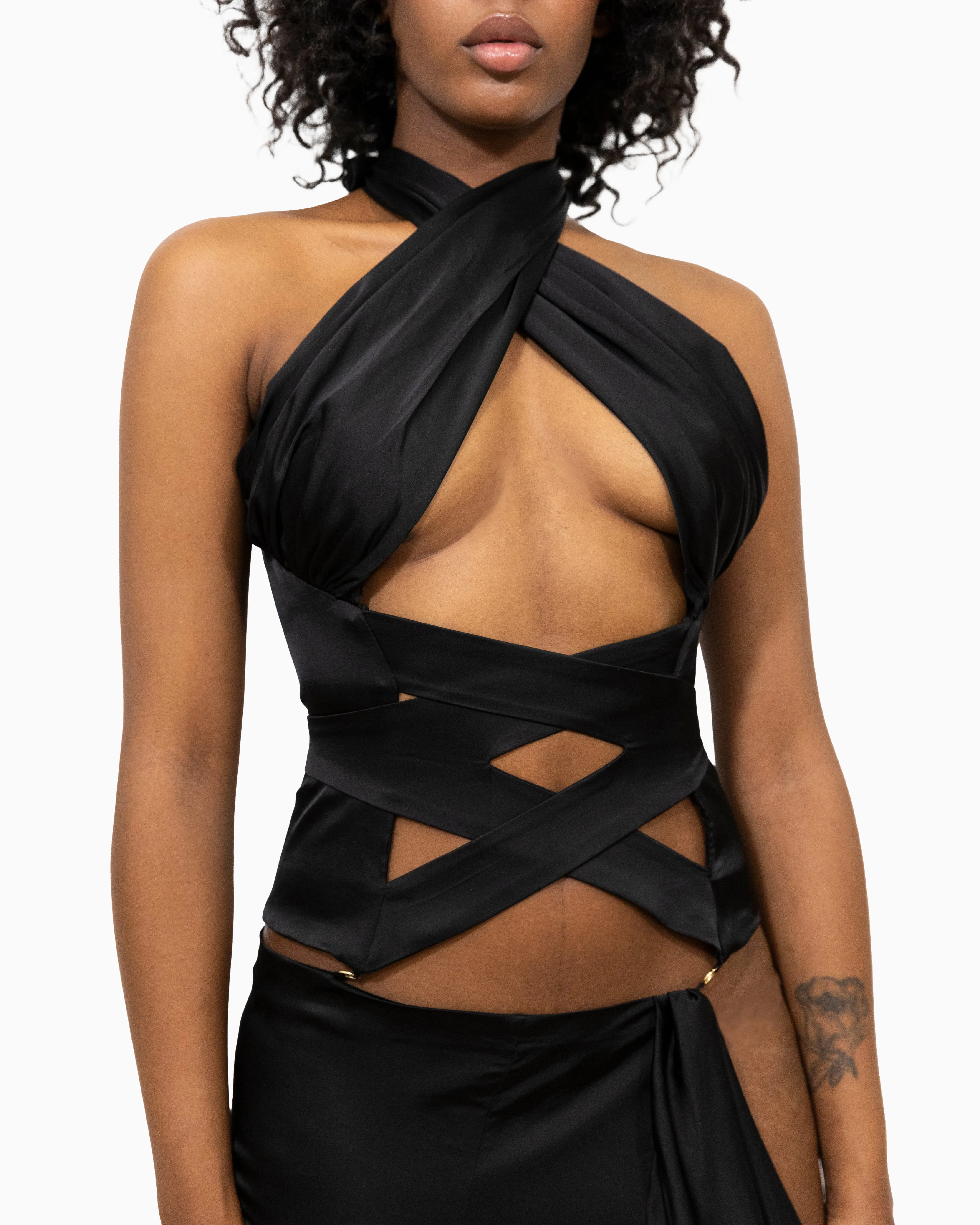 Cross over Two Piece Jumpsuit sold by Di Petsa product image thumbnail 2