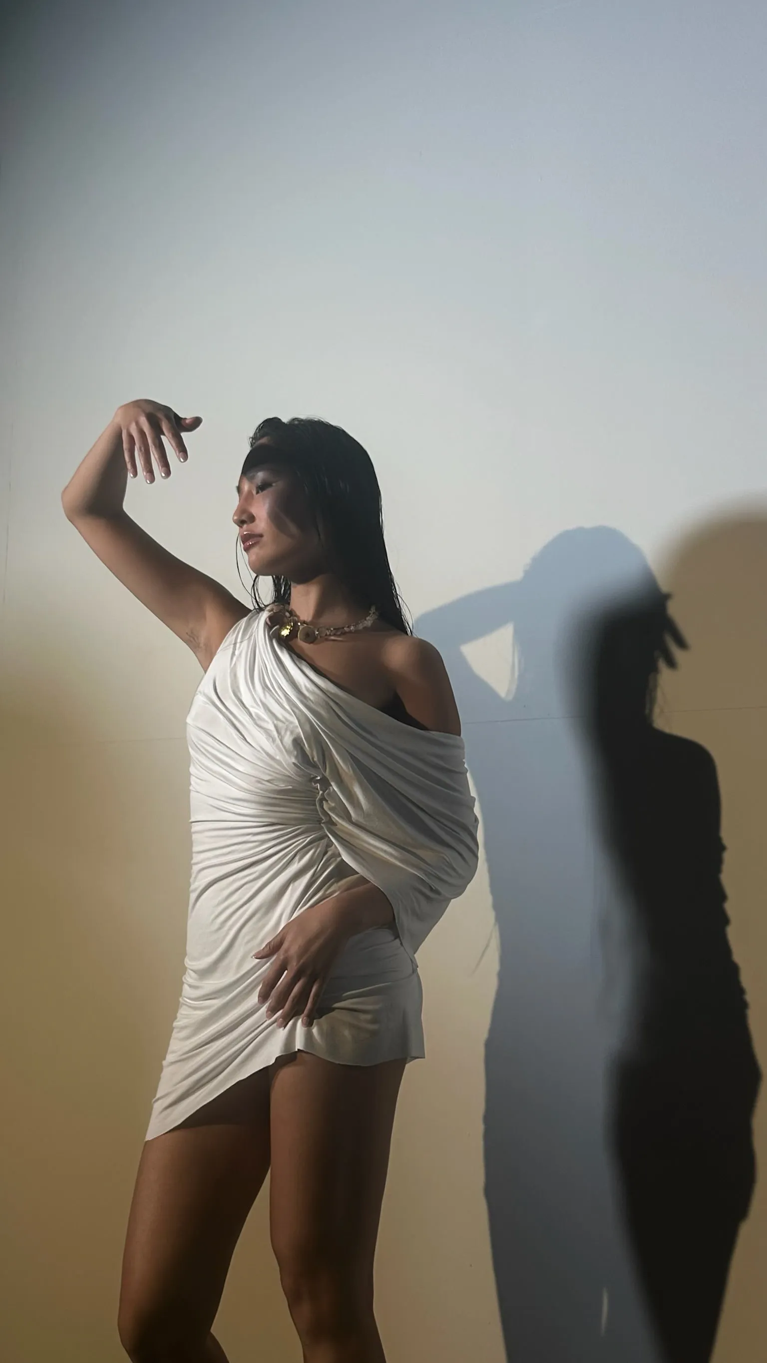 Purity Draped Mini Dress sold by Di Petsa product image thumbnail 2