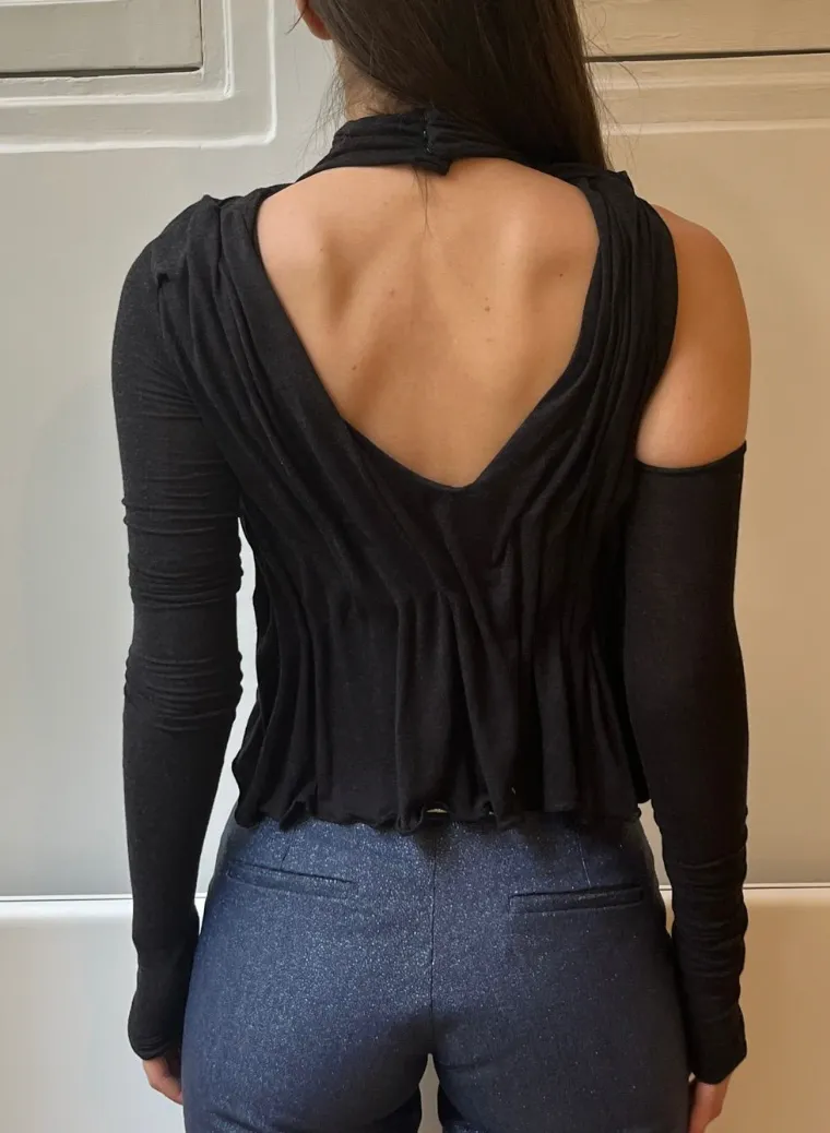 Long Sleeve Midnight Top sold by Di Petsa product image thumbnail 2