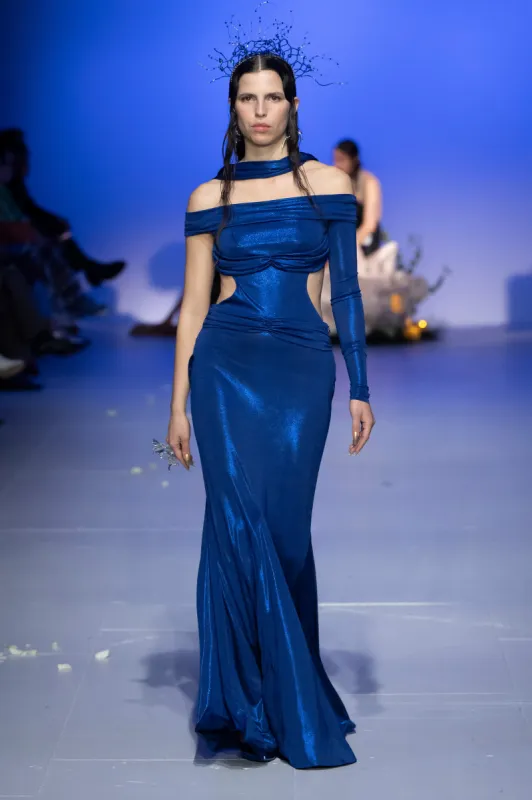 Off-Shoulder Moonlight Gown sold by Di Petsa