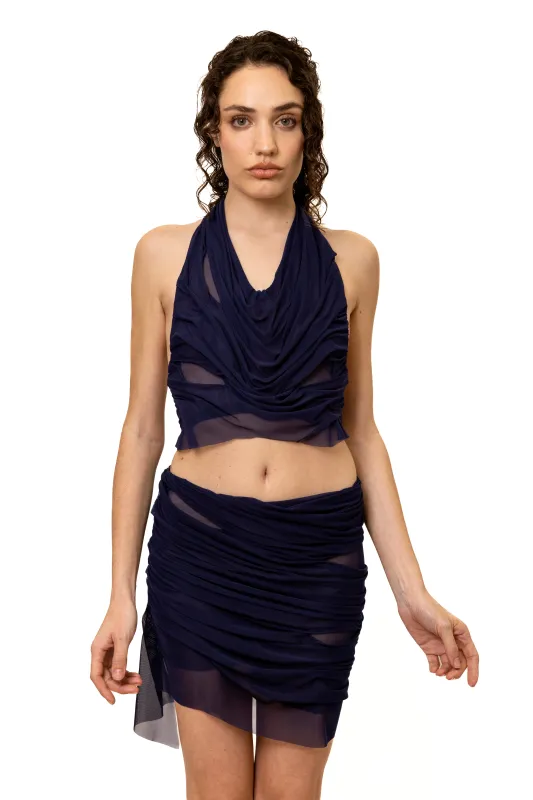 Wetlook Halter Neck Top made by Di Petsa